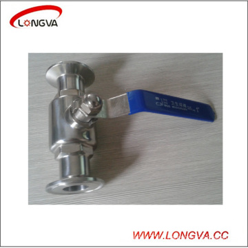 Wenzhou Stainless Steel 316 Sanitary Clamped Ball Valve